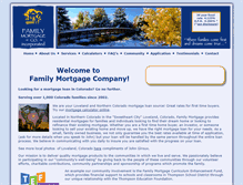 Tablet Screenshot of familymtgco.com
